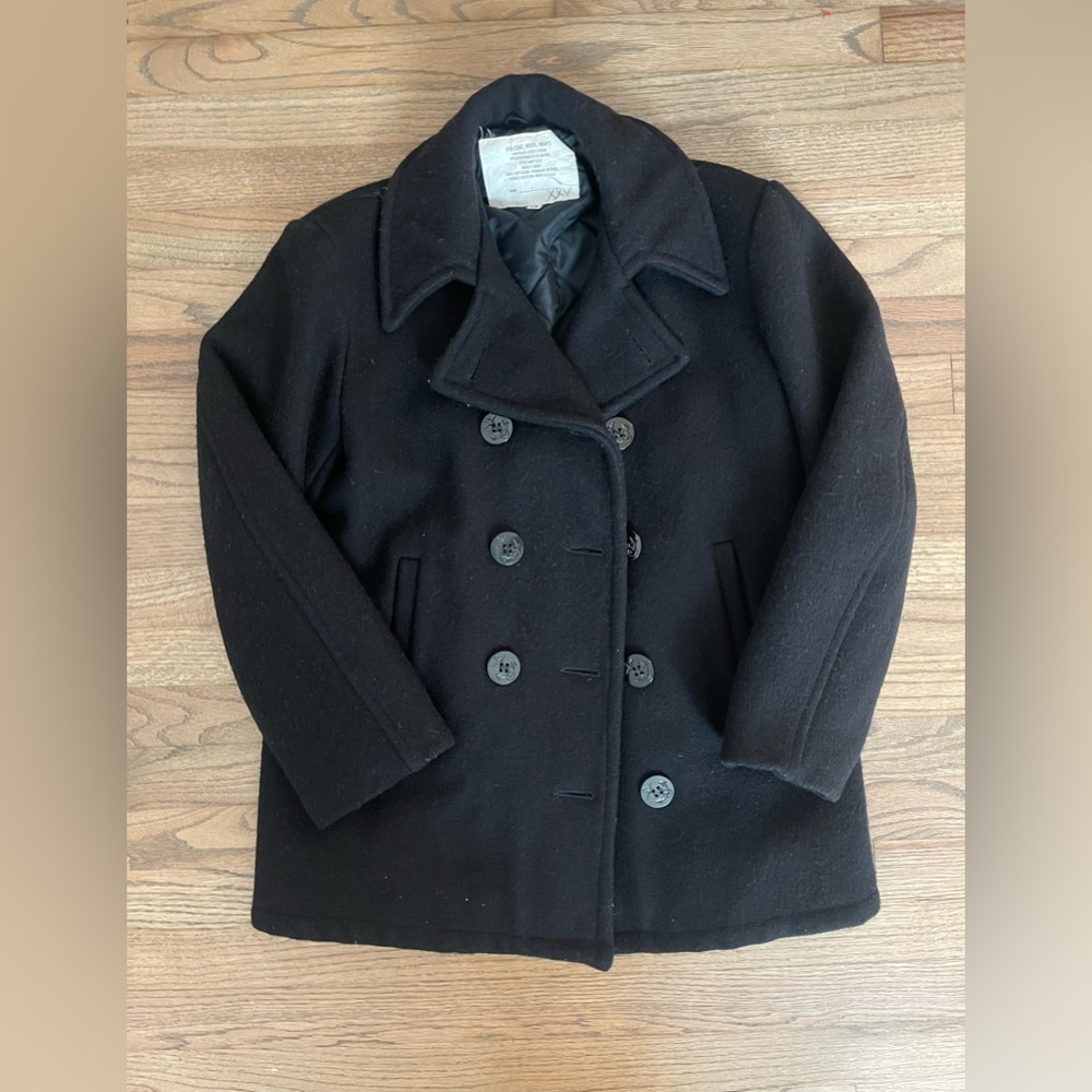 Vintage US NAVY Pea Coat 36
